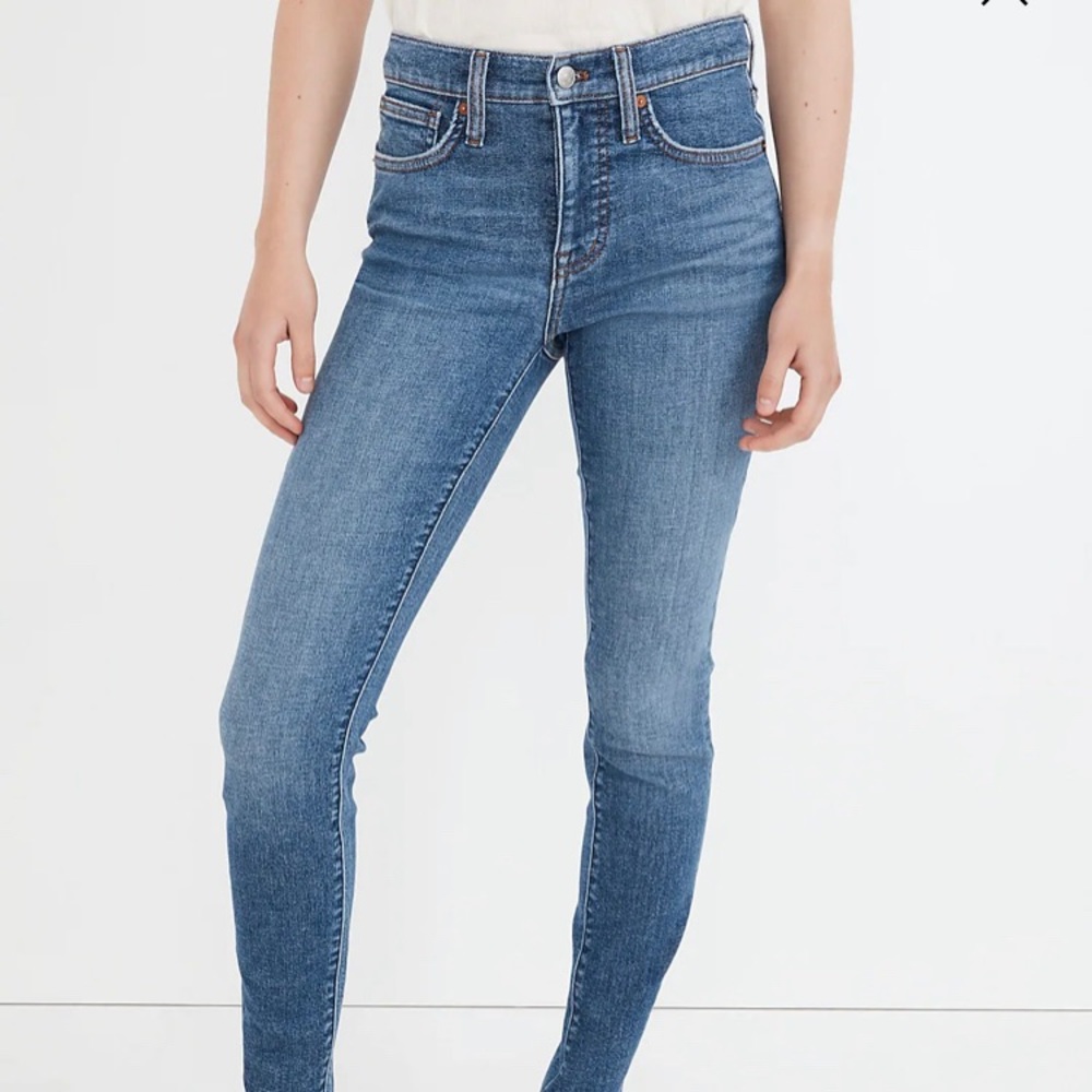 Madewell 9” midrise skinny jeans